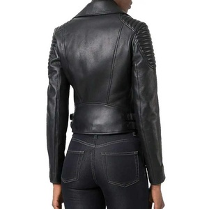 Veste en <span class=keywords><strong>cuir</strong></span> véritable, veste en <span class=keywords><strong>cuir</strong></span> de vachette pour femmes, nouvelle collection, prix de gros avantageux, veste en <span class=keywords><strong>cuir</strong></span> véritable - Product Image 4