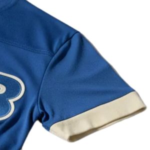 Camiseta Azul de la Hermandad Zeta Phi Beta con Letras Griegas, Ropa Deportiva Casual para Mujer, Cuello Redondo, Corte Elegante - Product Image 5