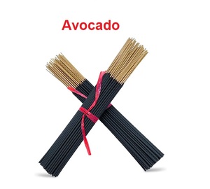 Varillas de incienso de aguacate natural, suministro al por mayor a precio líder, caja de embalaje de incienso, incienso indio (negro) - Product Image 1