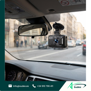 Sudex MXC 818 Loop Recording Parking Monitor 360 Degree 3-Channel 4K <b>Car</b> Dash Cam Front Rear Inside Night Vision HDR Safe - Product Image 1