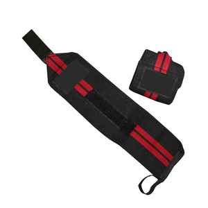 Sangles de poignet réglables pour haltérophilie avec fermeture auto-agrippante, pour soulevé de terre, gym et fitness, fabricant OEM de sangles en gros, export. - Product Image 3