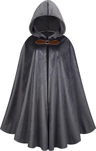 Capa con Capucha Personalizada, 100% Poliéster, Disfraz Medieval de Mago para Cosplay, Año Nuevo, con Vestidos, Servicio OEM para TV y Cine - Product Image 6