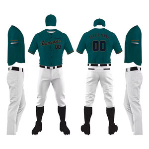 Uniforme de Béisbol Clásico, Diseño Único y Moderno, Transpirable, 100% Poliéster, Uniforme de Béisbol al por Mayor - Product Image 1