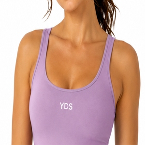 Top de Yoga para Mujer, Premium, Elástico, Transpirable, de Spandex y Poliéster, Ropa Deportiva Ligera, Estilo Moderno - Product Image 4