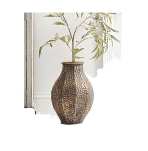 Maceta en forma decorativa de alta calidad más vendida Hotel grande para sala de estar florero decoración de suelo - Product Image 1