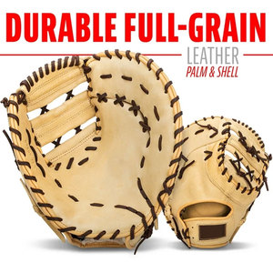 Professional Genuine Leather Baseball Glove Catcher's Mitt for Adult Youth Training Softball Mitt Baseball Sport Equipment - Product Image 3