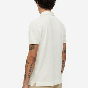 Chemise boutonnée en toile de coton pour femmes, broderie personnalisée, respirante, séchage rapide, vêtements de golf décontractés élégants pour l'été, fabricant OEM - Product Image 2