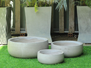 Ensemble de jardinières en béton GRC écologiques style ferme, modernes, pour jardin, balcon et intérieur – Vente chaude - Product Image 4