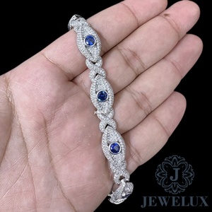 Export Premium Quality Moissanite Diamond Bracelet Hip Hop Jewelry <b>for</b> <b>Men</b> And Women From India - Product Image 1