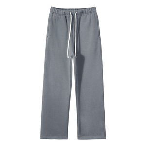 Pantalones Casuales de Hombre de Moda, Ligeros, Antiarrugas, de Punto, de Poliéster/Algodón, con Cierre de Cordón, Pantalones de Invierno - Product Image 2