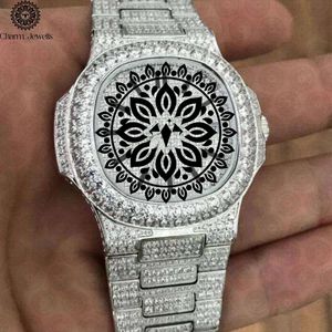 Charm Jewells Montre de luxe vintage en acier inoxydable pour homme, 40 mm, chronographe mécanique analogique, date automatique, résistance à l'eau 10 bars, rouge - Product Image 1