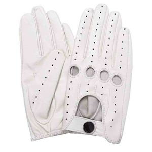 Gants pour femmes en cuir de chèvre, gants de conduite à doigts complets antidérapants, gants en cuir tendance pour femmes, logo personnalisé, gants pour femmes - Product Image 5