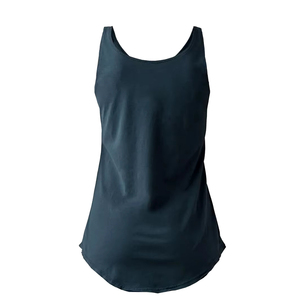 100% Cotton women tank <b>top</b> High Quality Made in Pakistan Custom Latest Blue color Tank <b>top</b> Quick dry & Breathable Tank <b>top</b> - Product Image 6
