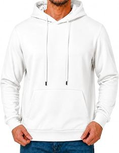 Sudadera con Capucha Extra Grande para Hombre, Personalizada con Logotipo, de Alta Calidad, 300 GSM, de Algodón Grueso, Resistente al Viento y al Agua, para Invierno - Product Image 4