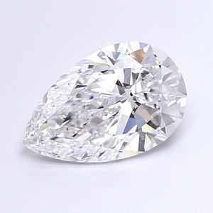Diamant poire 3,02 carats, couleur E, clarté VVS2, pierre cultivée en laboratoire CVD, polissage excellent, pour une magnifique bague de fiançailles. - Product Image 1