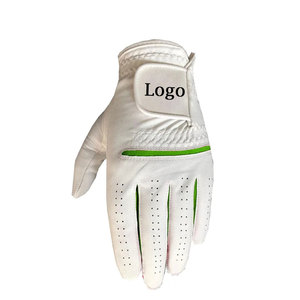 Gants de golf pour hommes, best-sellers du fabricant pakistanais, qualité supérieure, couleur unie, logo personnalisé. - Product Image 2