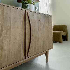 Aparador de madera de mango Vandana Sereno Flux - Product Image 2