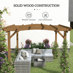 Pergola pour barbecue et cuisine, idéale pour pavillon extérieur, gazebo et abri - Product Image 4
