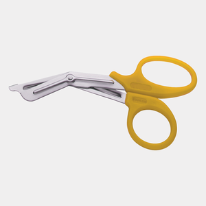 Tijeras para vendajes manuales de color personalizado, 5.5 pulgadas, acero inoxidable, estándar quirúrgico CE, calidad hospitalaria, mango de plástico, listas para usar - Product Image 4