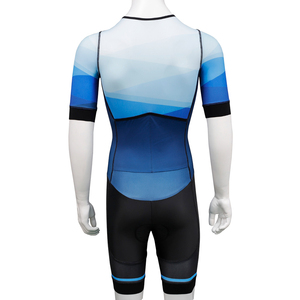 ชุดปั่นจักรยานไตรกีฬาแขนสั้นไซส์ใหญ่ ระบายอากาศได้ดี ยืดหยุ่น แห้งเร็ว เป็นมิตรกับสิ่งแวดล้อม พร้อมกางเกงขาสั้นแบบ Bibi - Product Image 3