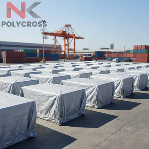 Lona plegable de la marca India Tarpaulin, de polietileno, ligera, impermeable, para acampar, refugio temporal y eventos al aire libre. - Product Image 5