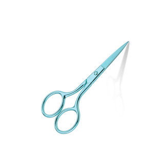 Accessoire de beauté professionnel avec design de précision, construction durable et lames fines pour ciseaux à cils. - Product Image 4