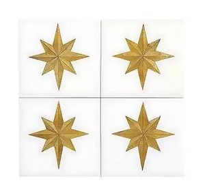 Modern Decorative Resin Coaster <b>Set</b> For Restaurant Bar Kitchen And Contemporary Home Decor Accessories - Product Image 1