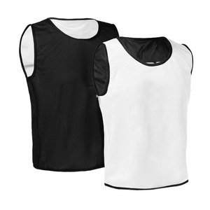 Customized Made Sports Practice Wear Breathable 100% Polyester Mesh Fabric Anti-UV Quick Dry for Teams <b>Soccer</b> Vest Unisex - Product Image 1