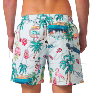 Mens <b>Board</b> <b>Shorts</b> Quick Dry Breathable <b>Swim</b> <b>Trunks</b> Beach Surf Lightweight Summer Swimwear with Drawstring Front Logo Plus Size - Product Image 2