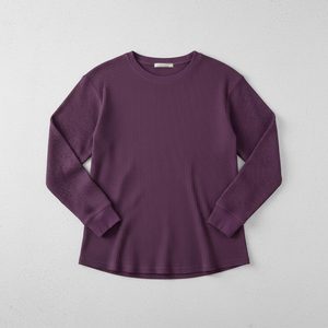 Camisetas Térmicas de Manga Larga para Hombre, Tejido Waffle Personalizado, Mezcla de Algodón, Suaves, Lisas, para Hombre y Mujer - Product Image 4