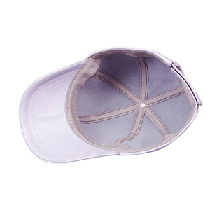 Gorra de Cuero con Acabado Suave, Correa Trasera Ajustable, Gorro Casual de Moda, Cómodo para Uso Diario al Aire Libre, Personalizable - Product Image 6