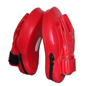 En gros, Cibles de frappe incurvées en cuir PU personnalisées pour la boxe, le MMA, le Muay Thai et le karaté, OEM - Product Image 4