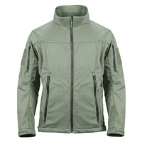 Vêtements de randonnée et d'escalade en plein air, veste imperméable pour homme en tissu laminé PTFE 3 couches, veste coupe-vent avec fermeture éclair