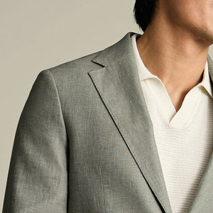Blazer Homme Léger en Coton Respirant à Simple Boutonnage – Services OEM/ODM Disponibles – Vente Chaude - Product Image 3