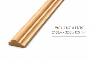 Moulures en bois massif, garnitures décoratives en bois naturel, moulures de plafond, plinthes, design contemporain, durables, écologiques, faciles à installer, pour hôtels - Product Image 2