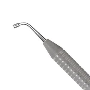Instrumento de restauración dental de acero inoxidable con mango hueco ergonómico, tipo plugger serrado 154, 1.4MM 2.4MM - Product Image 2