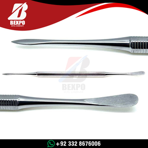 Espátula de Cera Dental Reutilizable de Acero Inoxidable, Instrumento de Doble Punta, Herramienta de Cera para Laboratorio Dental, Espátula de Doble Cabeza para Trabajos de Prótesis Dentales - Product Image 2