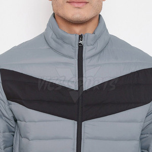 Veste matelassée d'hiver en nylon et polyester, best-seller, veste matelassée avec logo personnalisé, prix de gros, veste matelassée de qualité supérieure - Product Image 5