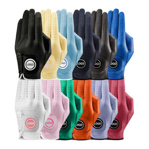 Fabrication de gants de golf, gants de golf en cuir Cabretta, gants de golf personnalisés en cuir Cabretta avec marqueur de balle, emballage haut de gamme - Product Image 3