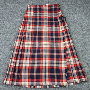 Kilt écossais moderne en laine mélangée à carreaux écossais, plissé, avec boucle latérale, jupe traditionnelle pour femme - Product Image 1