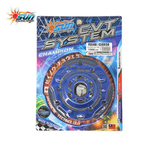 SUN Racing Taiwan CLICK150 PCX160 Conjunto de Embrague de Acero 1500 RPM Lanzamiento Suave Duradero Nuevo para Scooter - Product Image 6