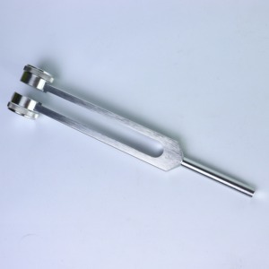 Diapasón de Diagnóstico Nervioso de Grado Médico de Alta Calidad SWISHER INTERNATIONAL 128Hz/512Hz Manual ENT de Aleación de Aluminio Negro - Product Image 1