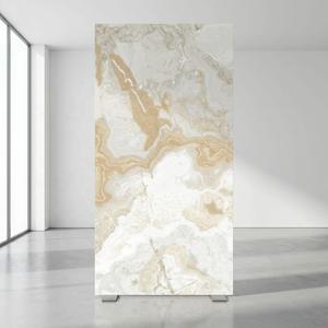 Delmare Carreaux muraux extérieurs de luxe 1.6x3.2m 5.25x10.5ft 20mm Slim Porcelaine Dalle Fritté Pierre Quartz pour Salon Hall - Product Image 2