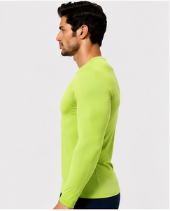 Camiseta Interior de Punto Suave para Hombre, Manga Larga, Uniforme Médico, Transpirable, de Secado Rápido, para Enfermería, Corte Ajustado - Product Image 3
