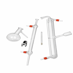Juego de Aparatos de Vidrio Borosilicato Markham para Destilación y Reflujo, Equipo de Laboratorio OEM Personalizable, 250 ml, MAYALAB - Product Image 1