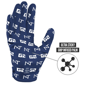 Gants de football américain 7v7 à doigts complets pour receveur, en néoprène et gel de silicone, haute qualité, personnalisables, durables, antidérapants, avec fermeture auto-agrippante - Product Image 6