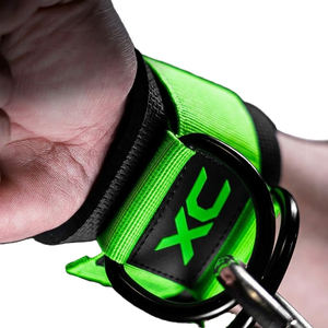 Sangle de poignet de sport double anneau en D de haute qualité, robuste, en néoprène souple, pour protection professionnelle et entraînement corporel - Product Image 3