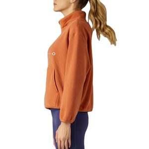 XW-DSL675 Otoño Invierno, el Más Vendido, Ligero, Talla Grande, Cuello Alto, Media Cremallera, Cordón Ajustable, Ajustado, Holgado, Transpirable, de Spandex para Yoga - Product Image 5