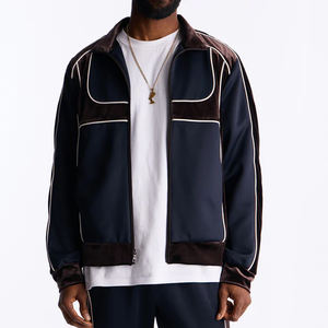 Nouvelle veste bomber softshell d'hiver pour homme, veste tactique en velours, veste coupe-vent respirante marine - Product Image 1