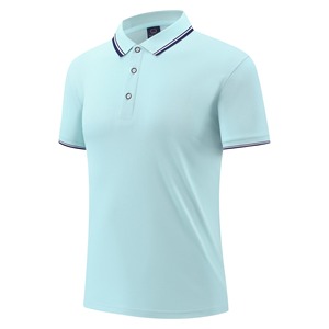 Chemise polo homme 100% coton, manches courtes, décontractée, tissu doux et confortable, logo brodé. - Product Image 3